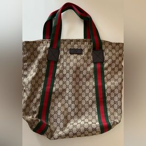 Gucci vintage tote bag